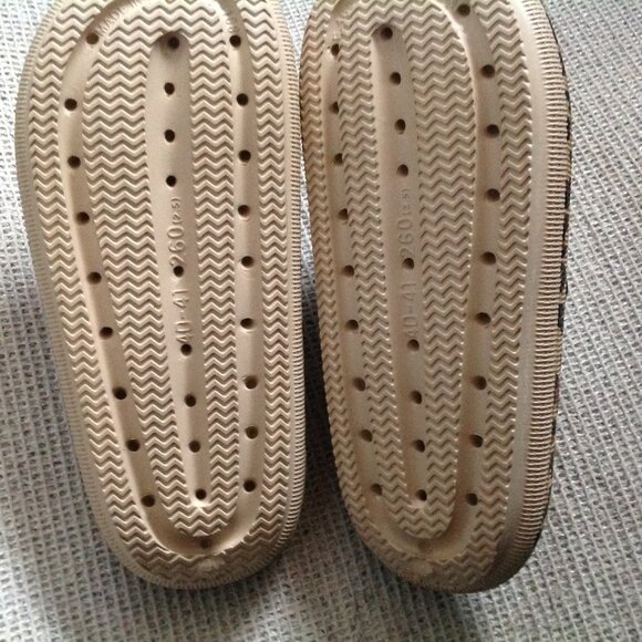 Leopard Custom Fitting Cloud Slides Size 40/9 - Picture 7 of 9